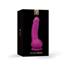 Gvibe Greal MINI 7 in. Vibrating Dildo Fuchsia