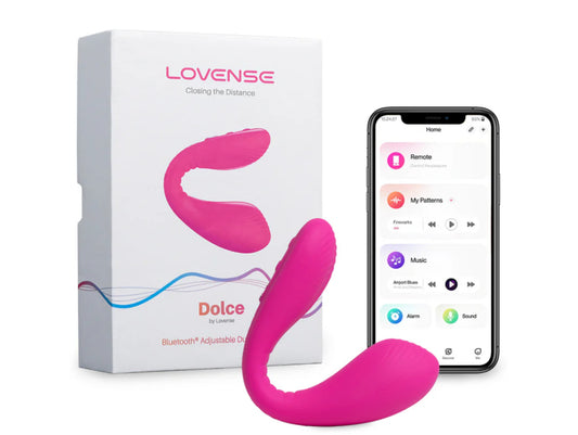 Lovense Dolce Bluetooth Adjustable Dual Vibrator